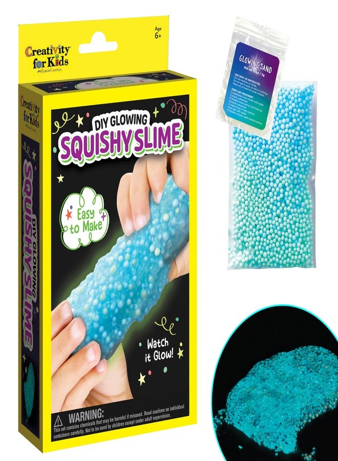 Creativity for Kids DIY Glowing Squishy Slime Kit | Hands-On STEM Activity & Sensory Toy | Mix, Stretch & Glow Mess-Free Fun | Great Gifts & Easter Basket Stuffers for Kids (Ages 6+) - Image 1